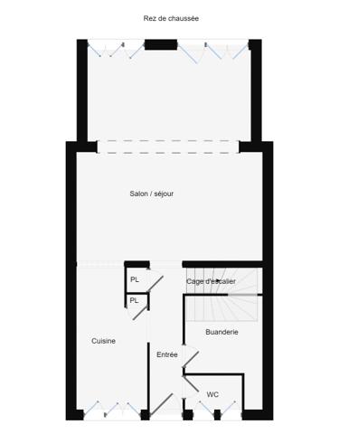 Maison 4 pièces - 80 m² Exclusivité efficity