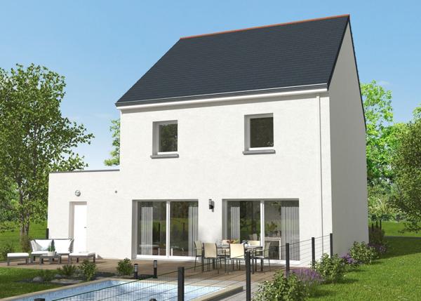 Terrain + Maison à vendre 5 pièces - 110 m²