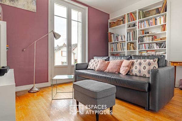 Maison des années 30 avec jardin arboré et accès gare à pied