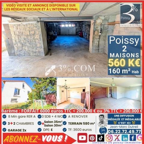 Maison 7 pièce(s) 5 chambre(s) 160 m²