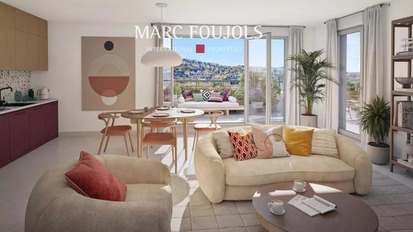 Entre mer et collines – T4 comme une villa dans résidence avec piscine