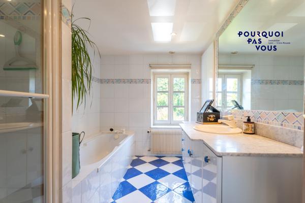 Jolie maison, jardin, piscine et grand garage