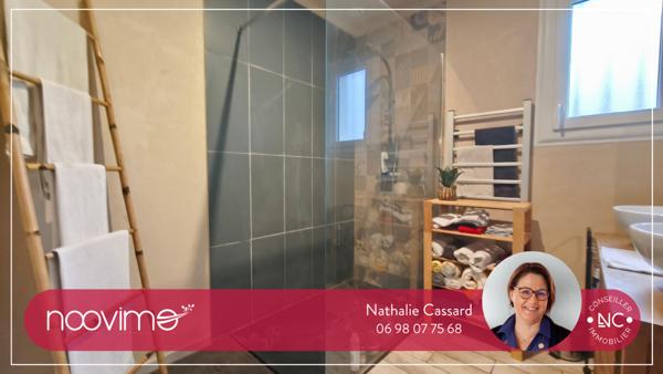 Maison de plain-pied de 104 m² 3 chambres et un bureau sur 500 m² proche de l'Erdre