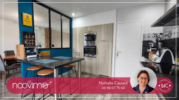 Maison de plain-pied de 104 m² 3 chambres et un bureau sur 500 m² proche de l'Erdre