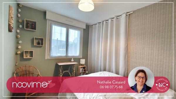 Maison de plain-pied de 104 m² 3 chambres et un bureau sur 500 m² proche de l'Erdre