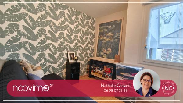 Maison de plain-pied de 104 m² 3 chambres et un bureau sur 500 m² proche de l'Erdre