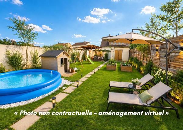 Ambès ! Maison 3 chambres avec grande pièce de vie et jardin