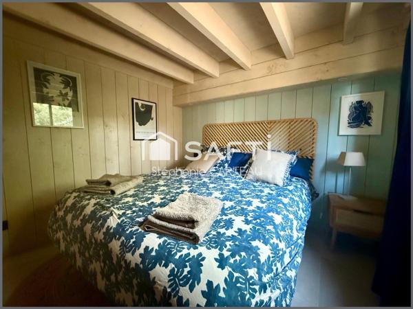 CLAOUEY - Maison bois contemporaine de 2022 - Style Bassin - Entièrement meublée - 3 chambres
