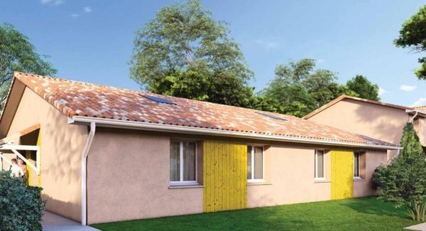 Maison T4 neuve avec jardin