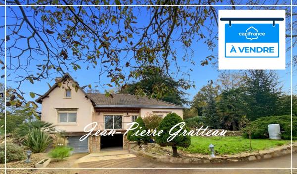 Dpt Vienne (86), à vendre à VOUNEUIL SUR VIENNE (86) Maison type 6 pièces de 136 m2 terrain 1213 m2