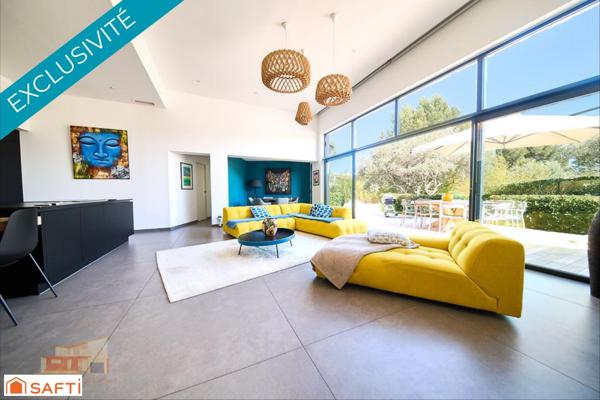 Prestige - Villa contemporaine aux lignes épurées