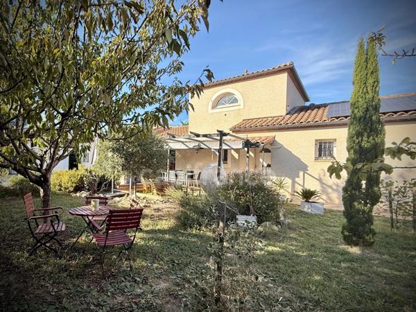 Maison à vendre 7 pièces CARCASSONNE (11) villa 162m2, 6 chambres, piscine, sur 1120m2 de terrain