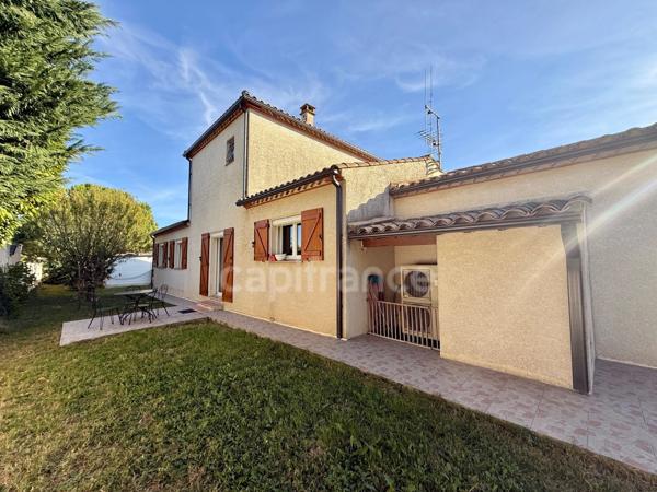 Maison à vendre 7 pièces CARCASSONNE (11) villa 162m2, 6 chambres, piscine, sur 1120m2 de terrain