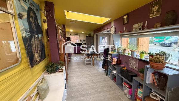 Complexe 3 chalets et local commercial