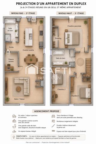 Fort potentiel pour cet appartement à rénover