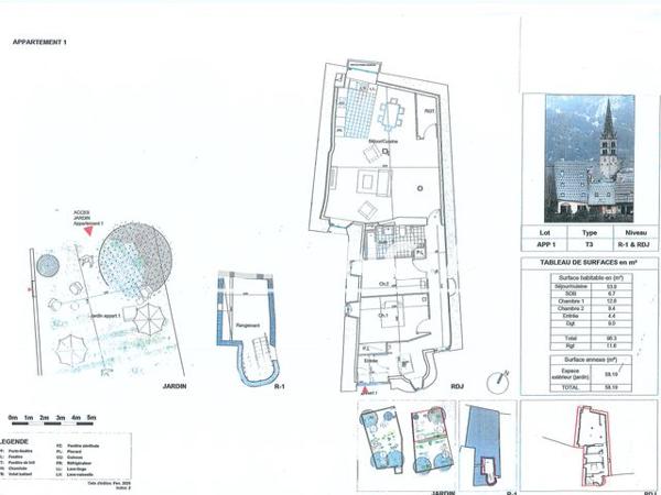 À vendre Appartement 3 pièces 96 m² - Le Monêtier-les-bains 05220