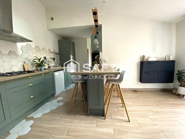 Maison 5 pièces avec 3 chambres et habitable de plain-pied