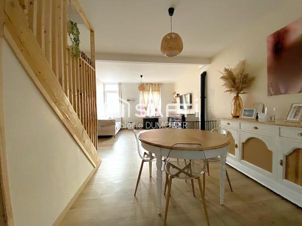 Maison 5 pièces avec 3 chambres et habitable de plain-pied