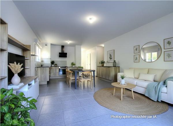 Rez-de-jardin Barby 3 pièce(s) 62.17 m2 avec place de parking