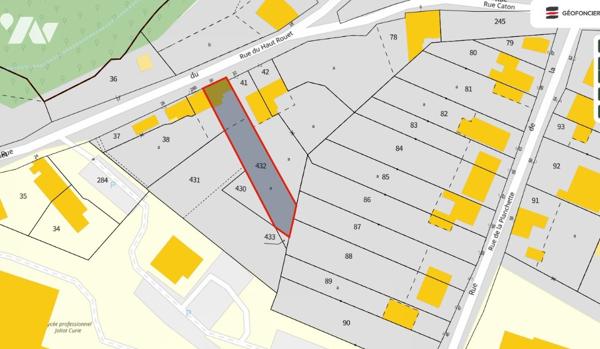 Parcelle de terrain constructible