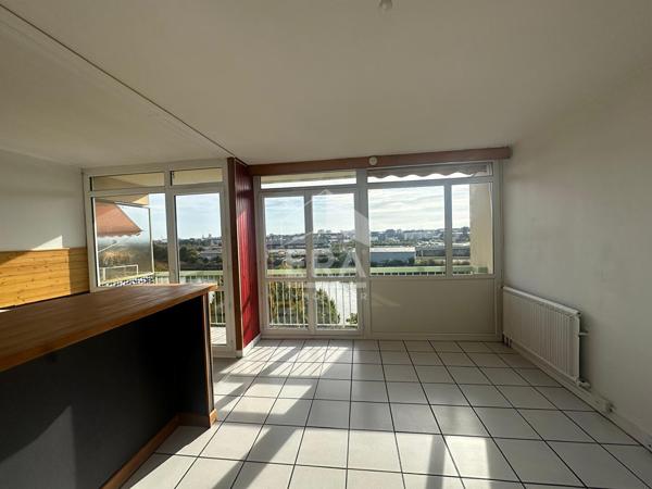 Appartement T2 à Rouen - Balcon - Vue sur Seine
