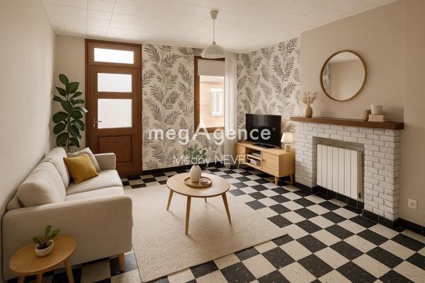 Maison à DOULLENS, 80600 - 3 pièces 53m²