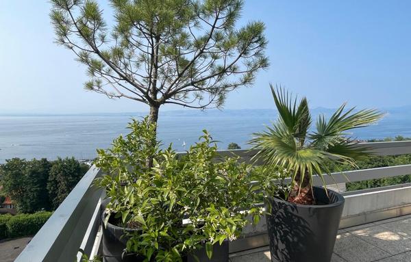Appartement d’exception avec terrasse panoramique et vue lac, à Évian-les-Bains