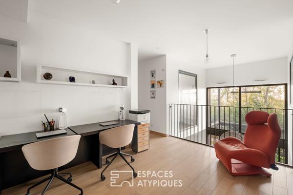 Duplex en rez-de-jardin dans une copropriété exclusive