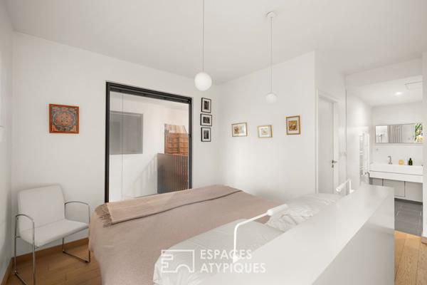Duplex en rez-de-jardin dans une copropriété exclusive