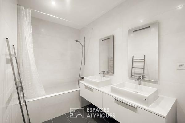 Duplex en rez-de-jardin dans une copropriété exclusive