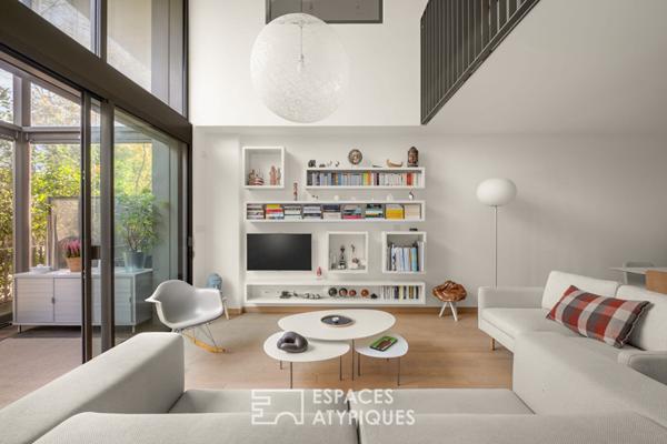 Duplex en rez-de-jardin dans une copropriété exclusive