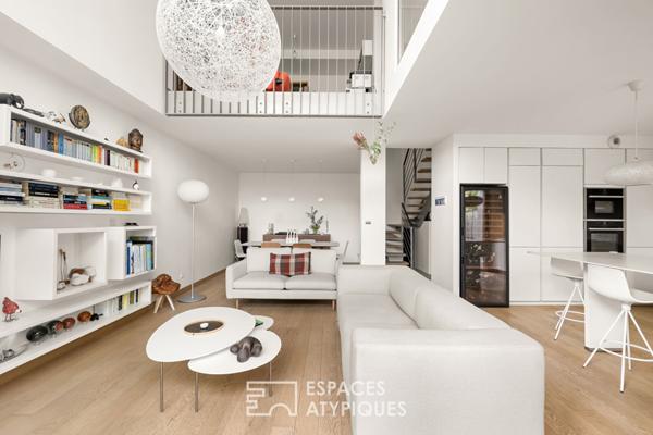 Duplex en rez-de-jardin dans une copropriété exclusive