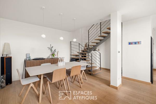 Duplex en rez-de-jardin dans une copropriété exclusive