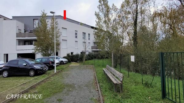 Appartement 4 chambres, terrasse, parking, VILLENAVE D'ORNON (33)