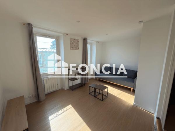 Location Studio meublé 21.67 m² - 73 RUE DU GUELMEUR Brest 29200