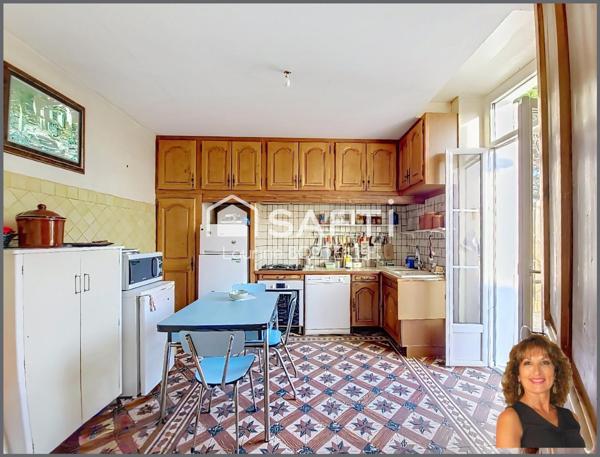 Maison de caractère des années 1930 avec grand terrain