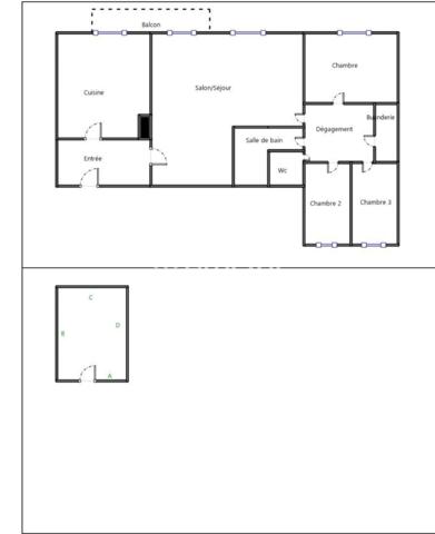 Appartement 4 pièces - 69 m²