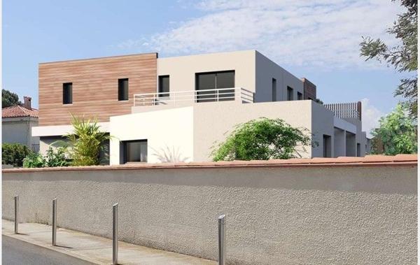 Vente Villa villa neuve 3faces en cours de fini neuf Canet-en-roussillon   