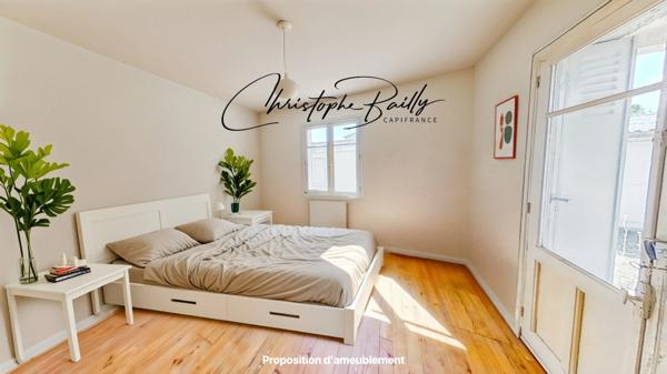 Dpt Haute Garonne (31), TOULOUSE, à vendre appartement T3 de 59 m² en rez-de-jardin