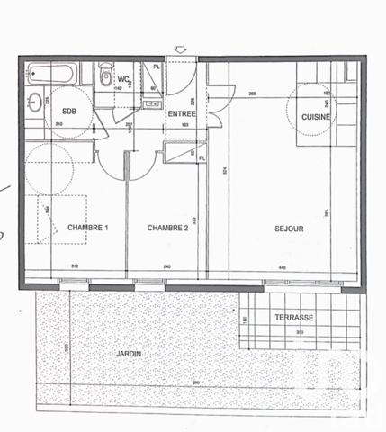 Apartment for sale 3 rooms 60 m² Villecresnes