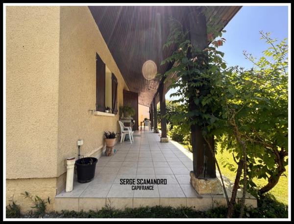 Maison de plain-pied à vendre 5 pièces MIRANDE (32) - 3 chambres - terrain 660 m²