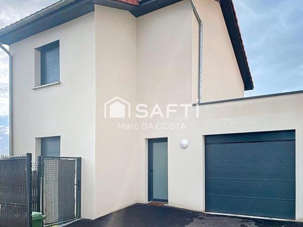 MAISON 100M2 DE 2020.3 CHAMBRES + GARAGE ET EXTERIEUR.