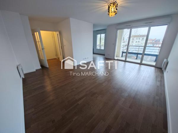 Centre-ville, résidence de standing : 3 pièces coup de cœur avec balcon !