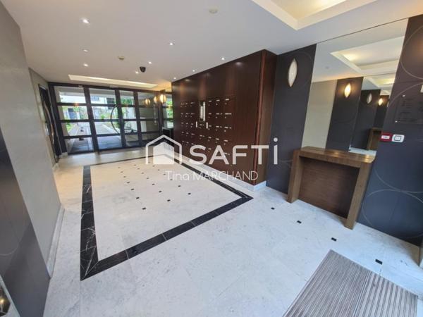 Centre-ville, résidence de standing : 3 pièces coup de cœur avec balcon !