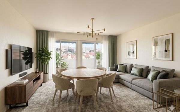 Appartement à vendre    3 pièces • 63 m2 Marseille 14