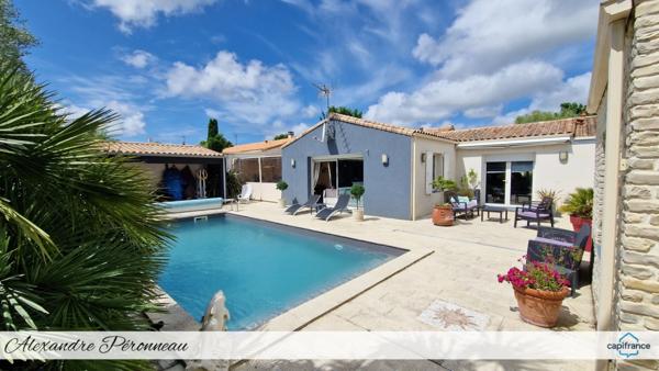 Maison à vendre 6 pièces proche de LA ROCHELLE (17)