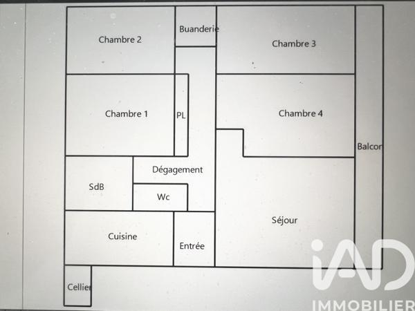 Appartement à vendre 5 pièces 94 m² Vernouillet