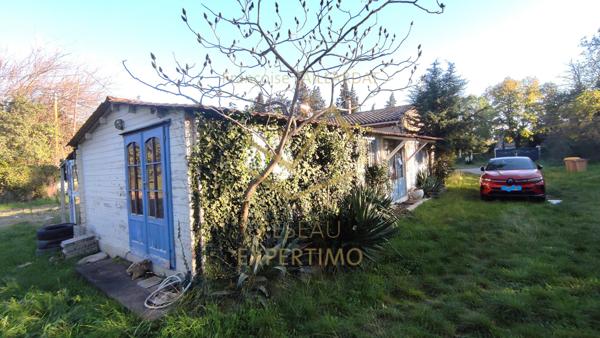 Cheval-Blanc (84460) Maison de plain pied + dépendances sur un terrain de 4080m2 en campagne
