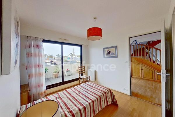 Duplex, en dernier étage sur le port de Paimpol