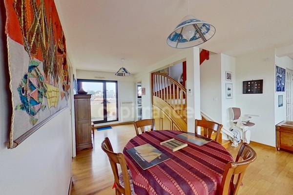 Duplex, en dernier étage sur le port de Paimpol